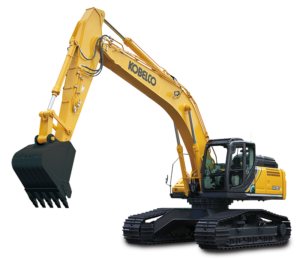 Pictured is a Kobelco SK260LC H&W Kobelco Excavators one of many in our inventory of Kobelco Excavators.