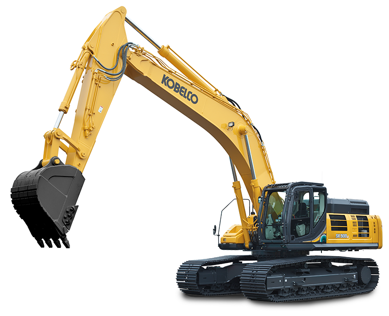 Pictured is a Kobelco SK500LC Kobelco Excavators one of many in our inventory of Kobelco Excavators.