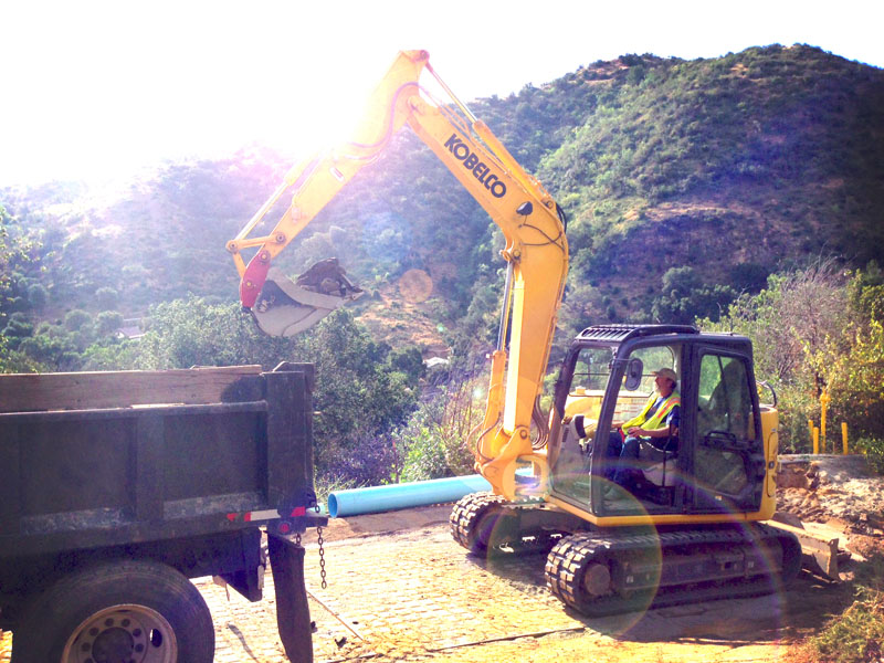 Pictured is a Kobelco SK85CS kobelco midi excavators, one of many in our inventory of Kobelco Excavators.