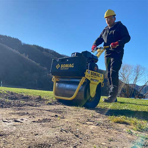 BOMAG-BW55 Vibratory Roller