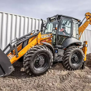 CASE 695SV Construction King™ Side Shift Backhoe Loader Thumb