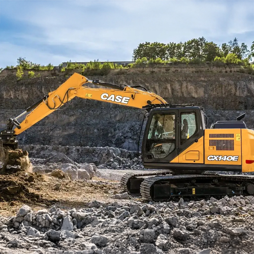 CASE CX140E Large Crawler Excavator thumb