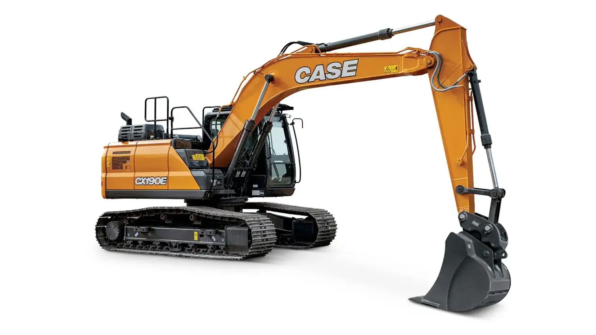 CASE CX190E Large Crawler Excavator Profile