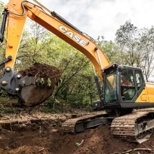 CASE CX260E Large Crawler Excavator Thumb