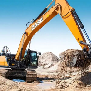 CASE CX350D Large Crawler Excavator Thumb