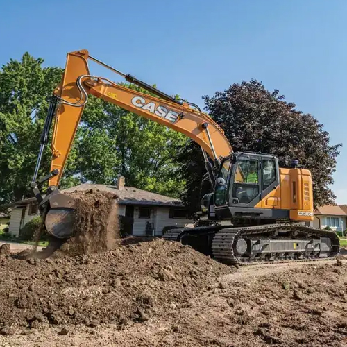 CASE CX365E SR Large Crawler Excavator thumb
