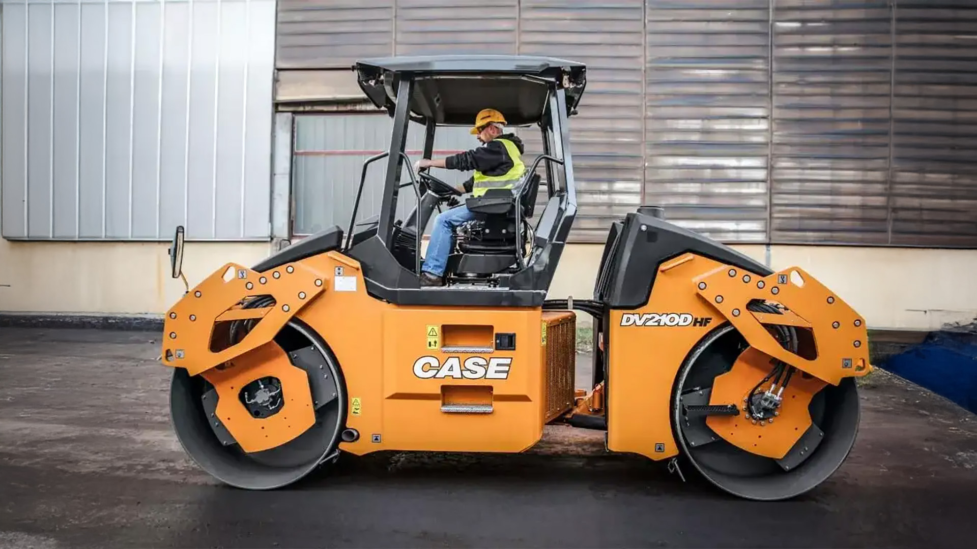 CASE DV210D Double Drum Vibratory Roller