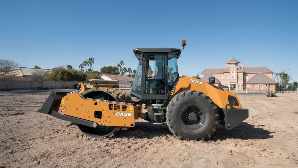 V63hd Compactor CASE SV213E Single Drum Vibratory Compactor - McCann Industries