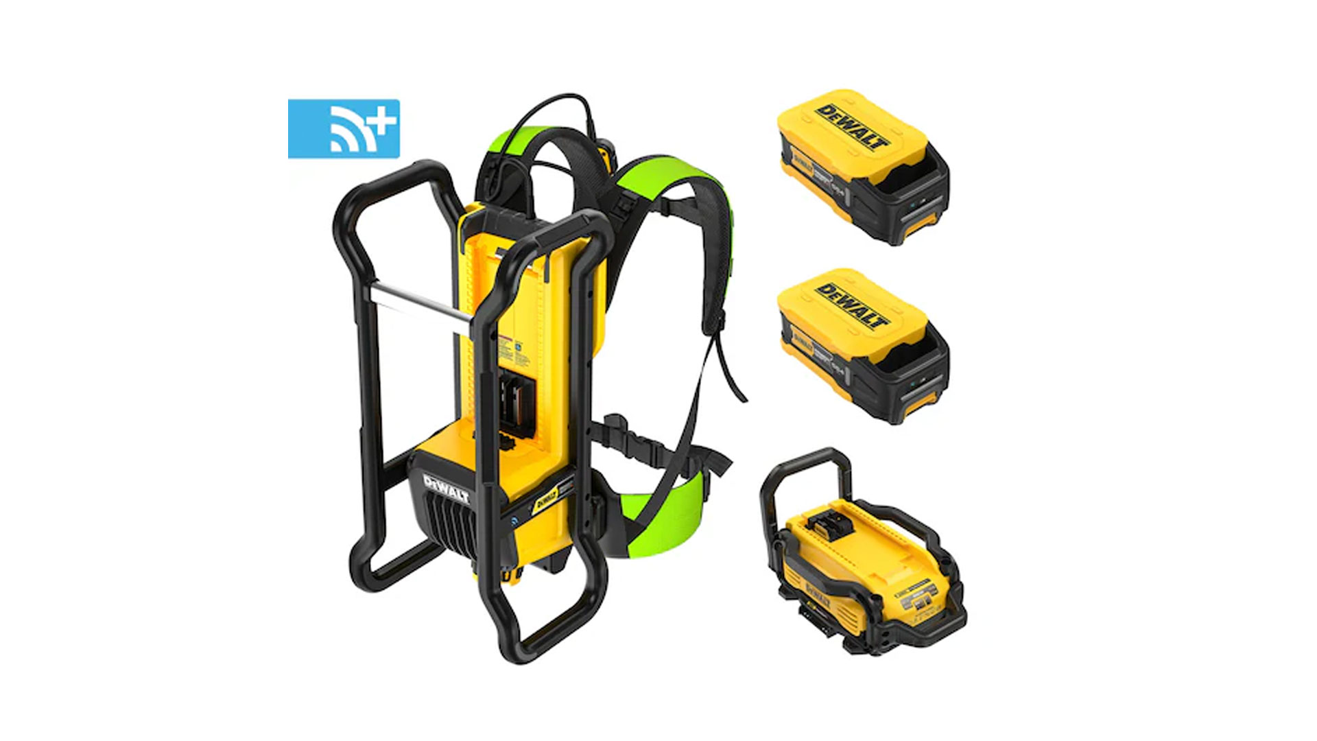 DEWALT POWERSHIFT™ Backpack Vibrator Kit profile