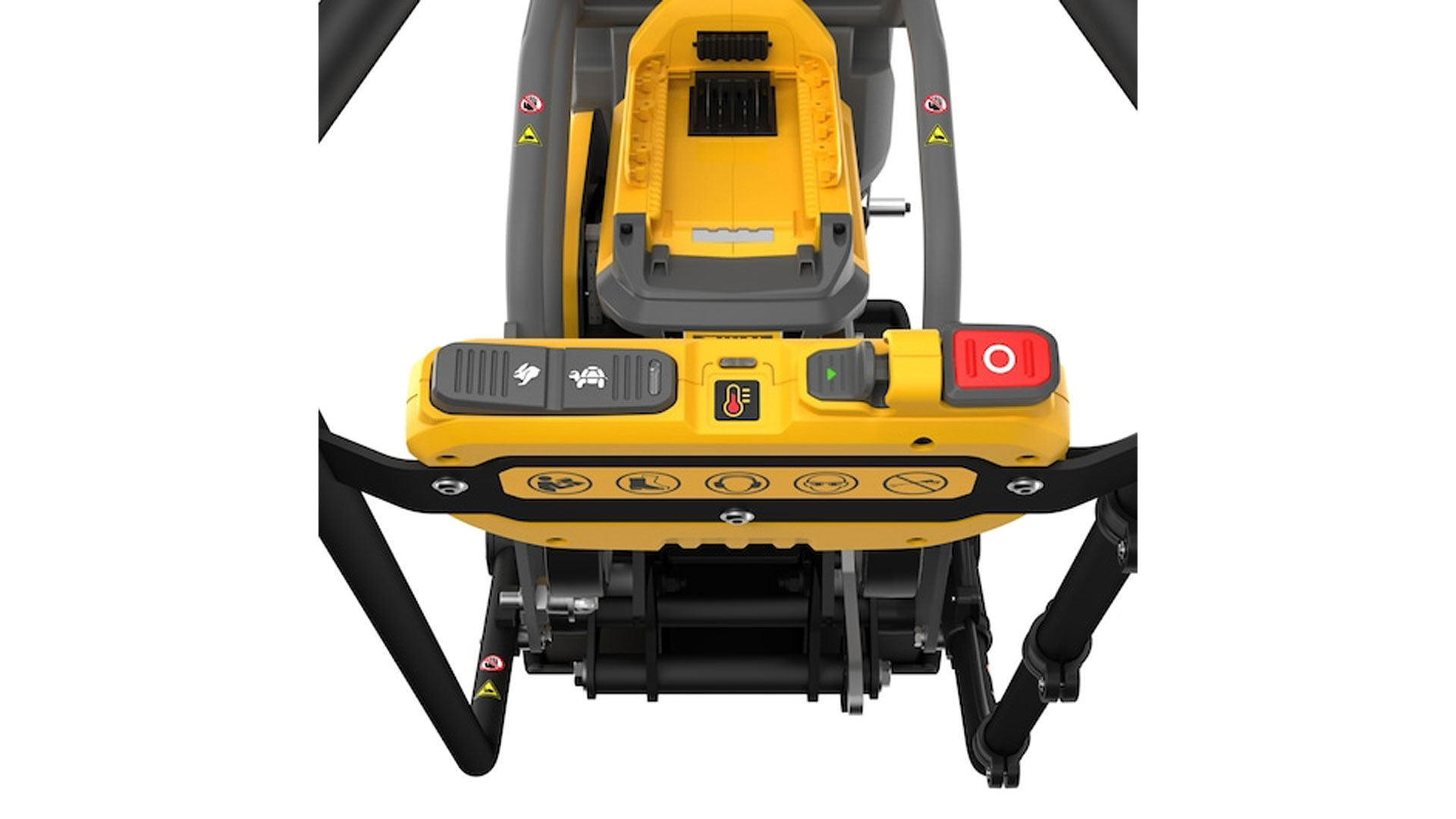 DEWALT POWERSHIFT™ Forward Plate Compactor Kit profile