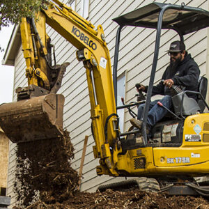Kobelco SK17SR Mini Excavator thumb