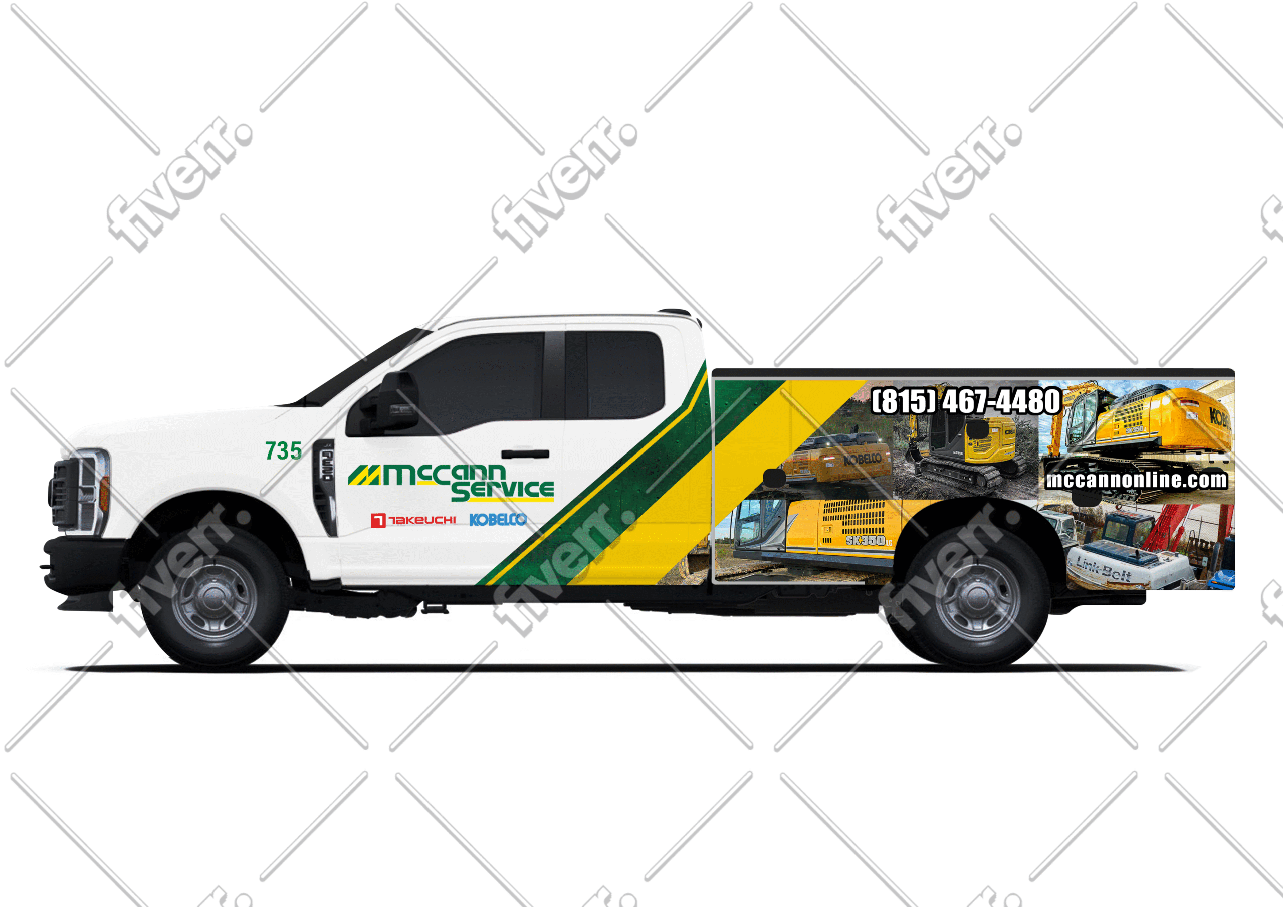 McCann Service Truck Driver Side