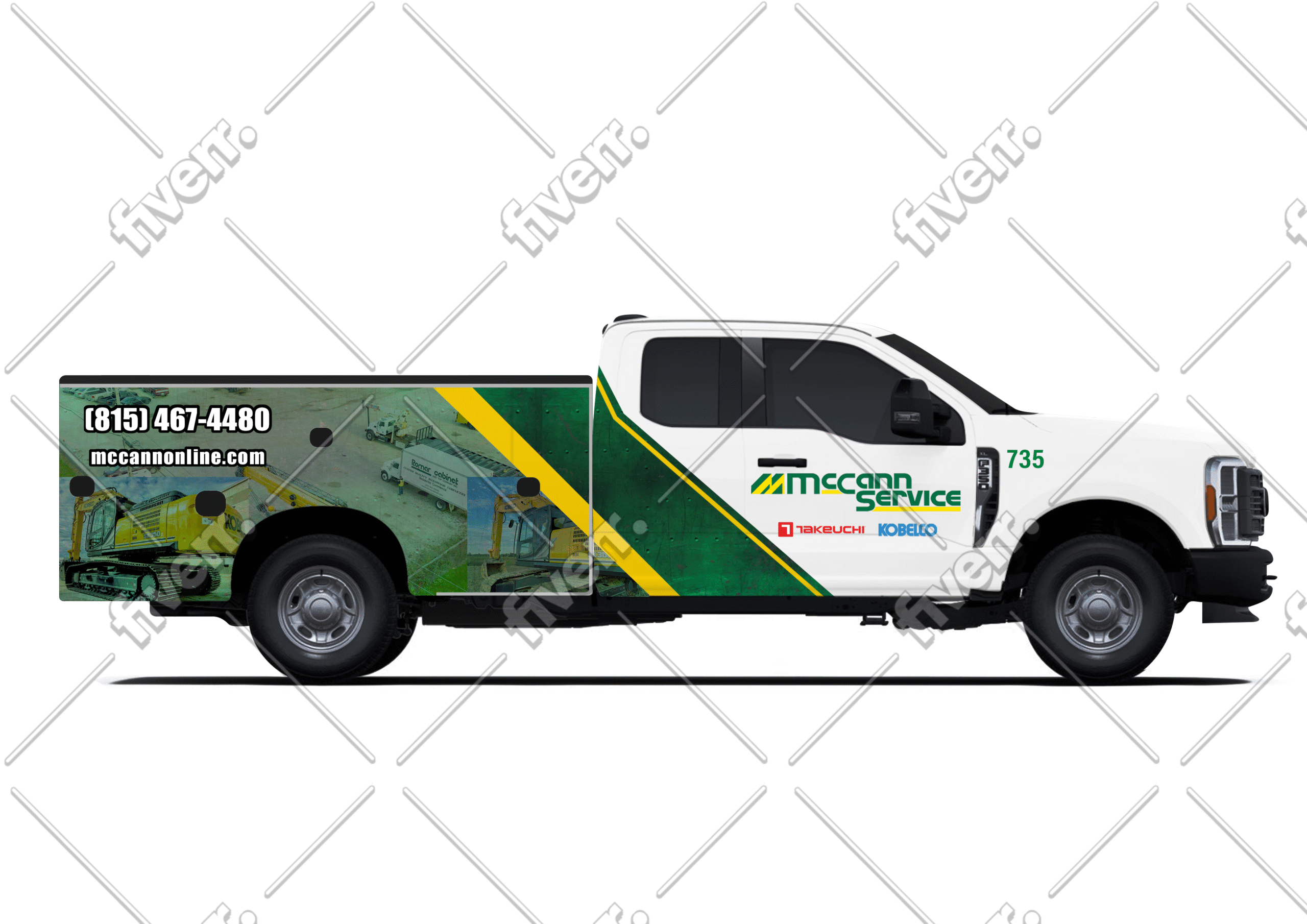 McCann Service Truck Passenger Side