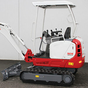 Takeuchi TB216 Mini Excavator thumb