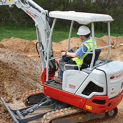 Takeuchi TB225 Mini Excavator thumb