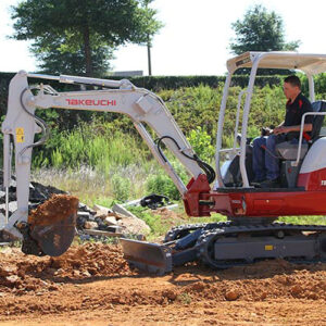 Takeuchi TB230 Mini Excavator thumb