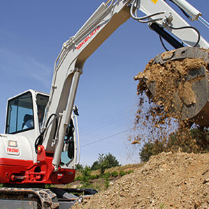 Takeuchi TB260 Mini Excavator thumb
