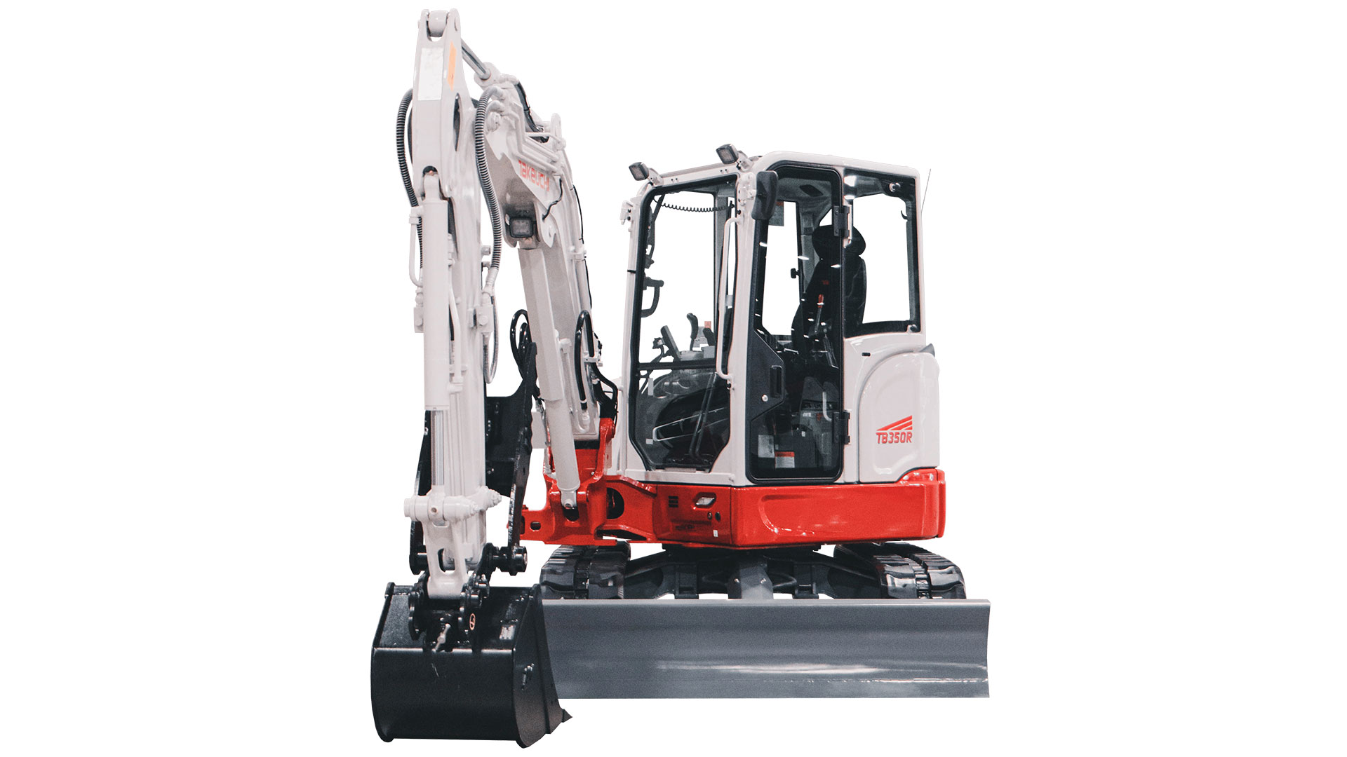 Takeuchi TB350R Mini Excavator profile
