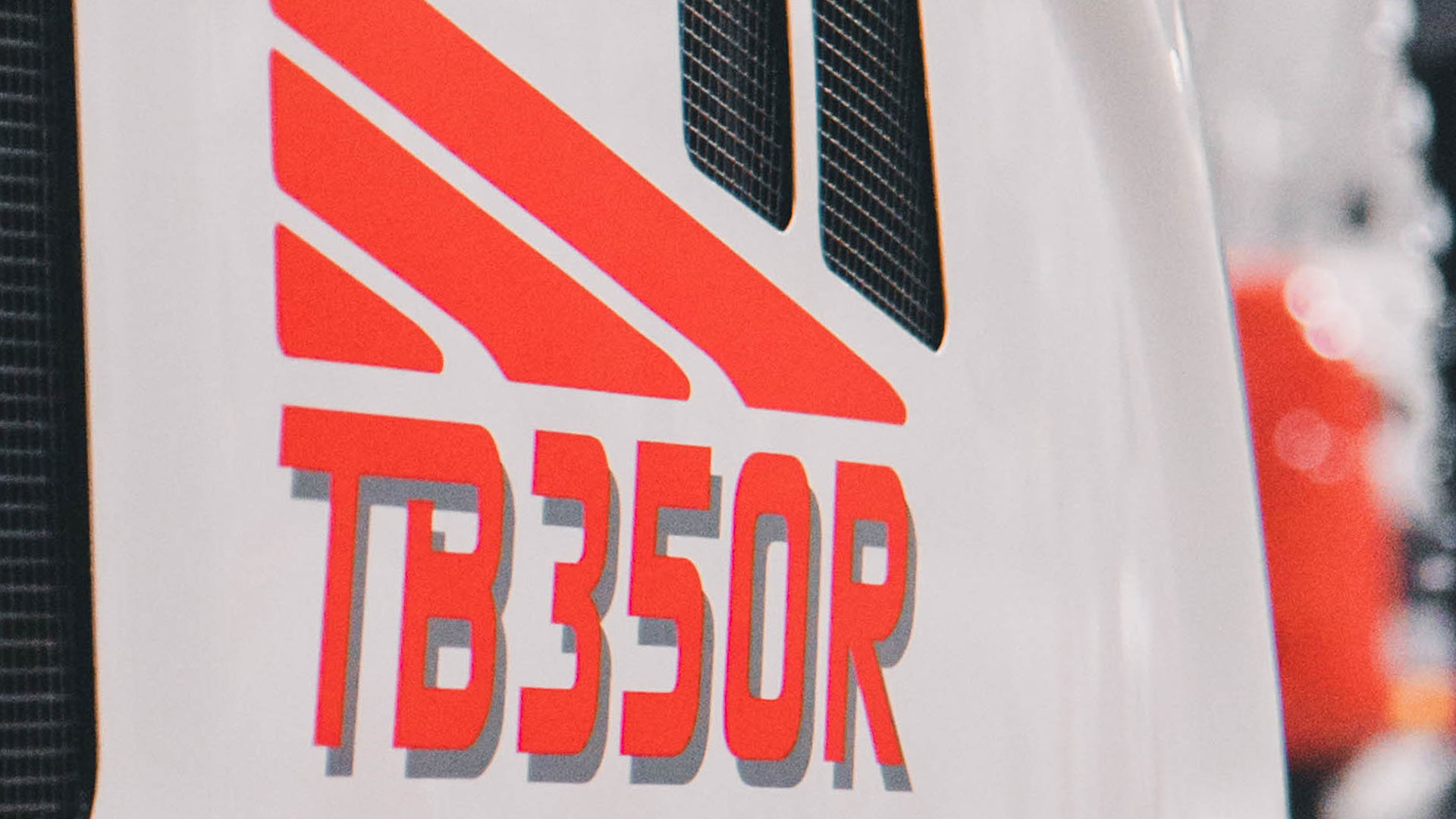 Takeuchi TB350R Mini Excavator exterior