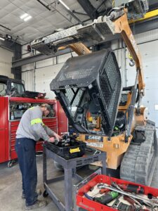 CASE Track Loader Repair