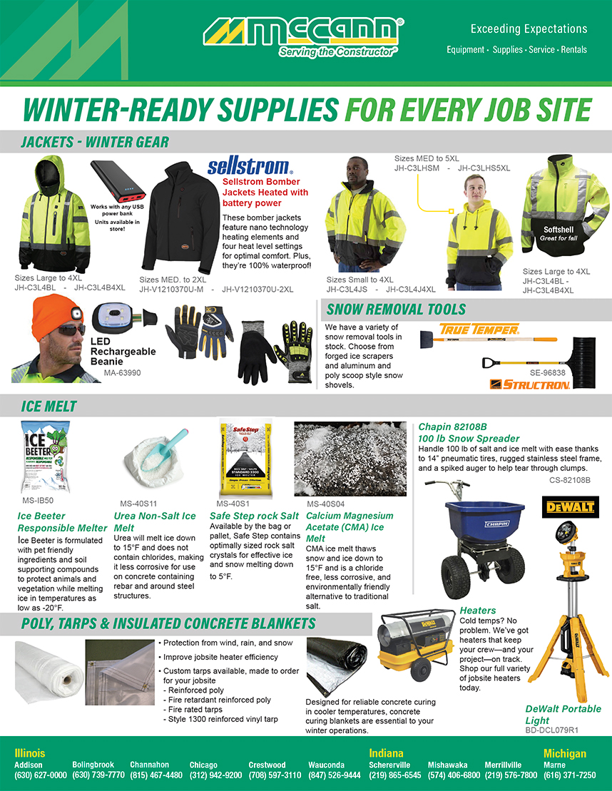 Materials and tools promotions link to pdf
