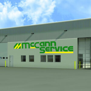 3D rendering of a McCann Industries building, McCann Industries, Inc. Increases Lake County Illinois Presence