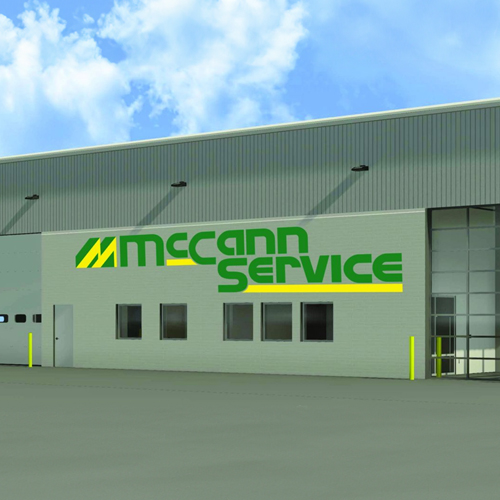 3D rendering of a McCann Industries building, McCann Industries, Inc. Increases Lake County Illinois Presence