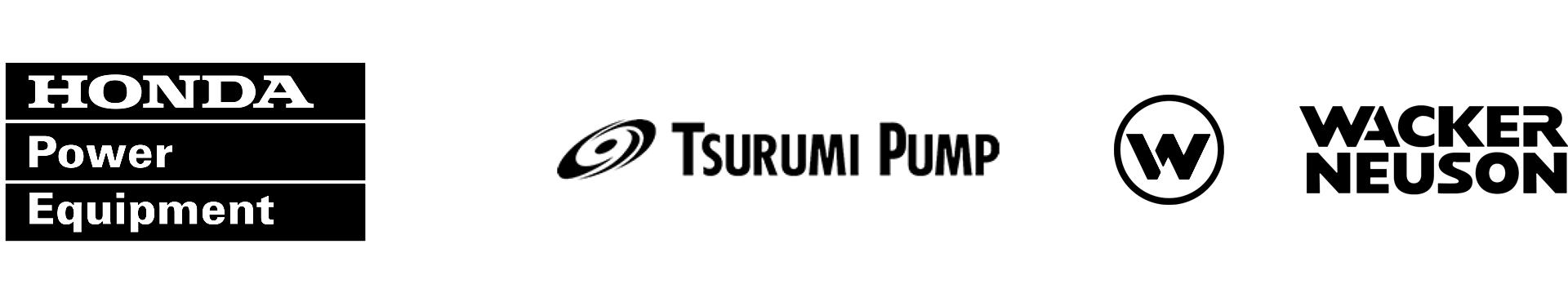 pumps generators and lighting logos