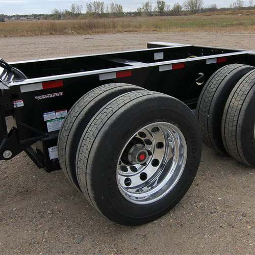Towmaster® Detatchable Gooseneck Booster Single Tandem Fixed Thumb
